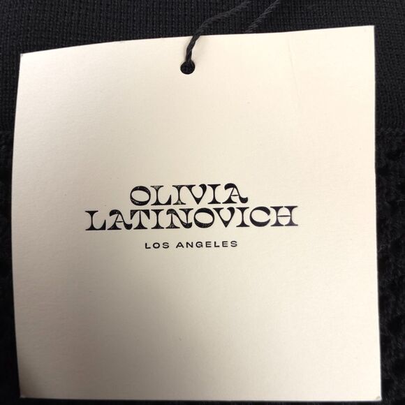 NWT Olivia Latinovich LACE KNICKERS Vintage 60s Sheer Mesh Pant Black Whimsigoth - Picture 2 of 8